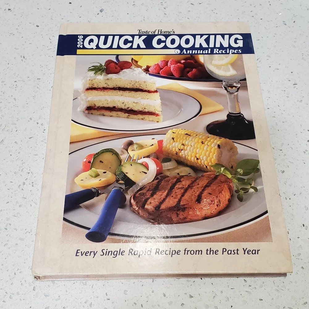 ❤️ Quick Cooking Annual Recipes Cookbook 2003